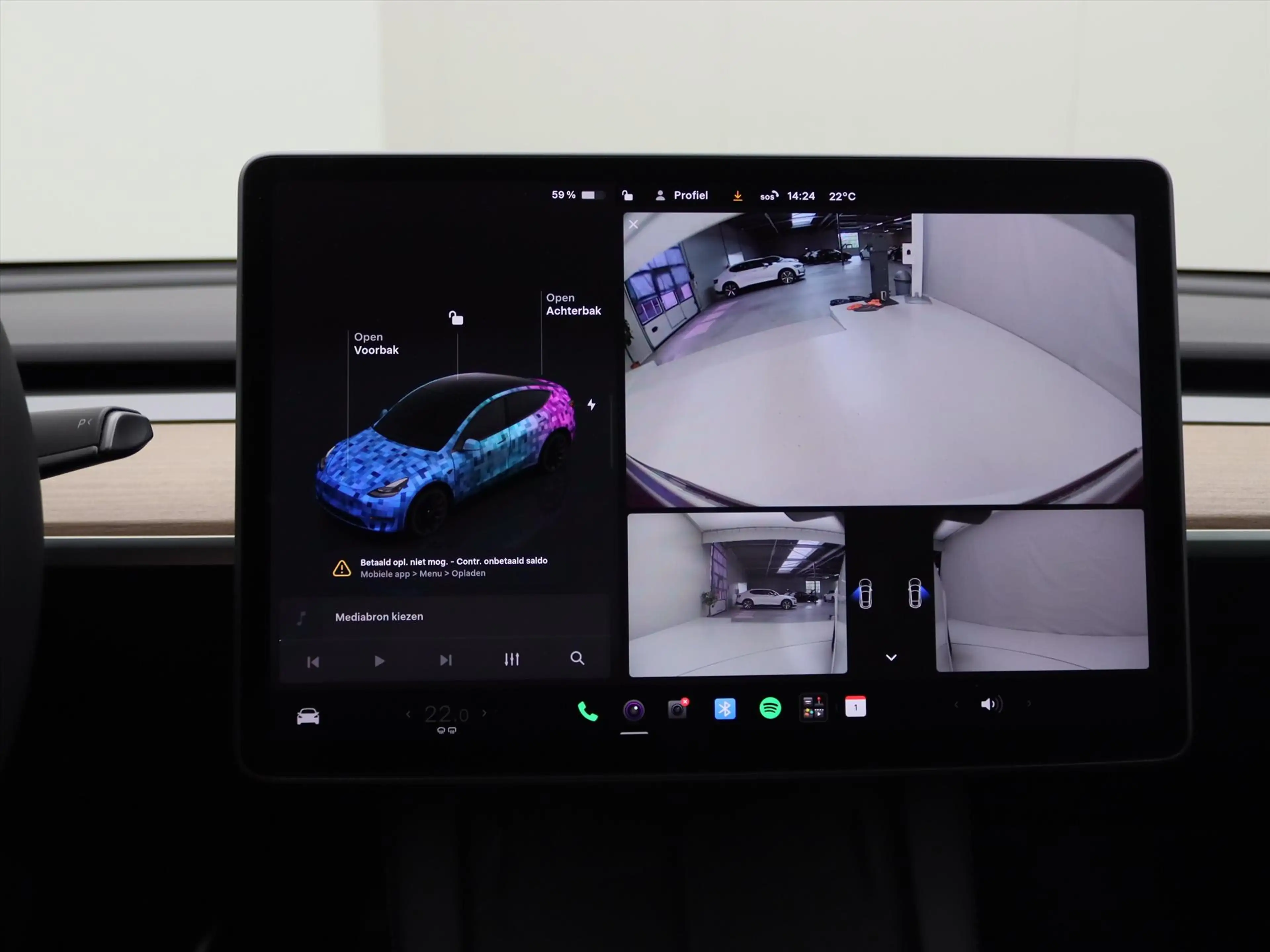 Tesla Model Y Long Range AWD 75kWh 351pk 93.7% SoH [ TREKHAAK+AM — photo 26