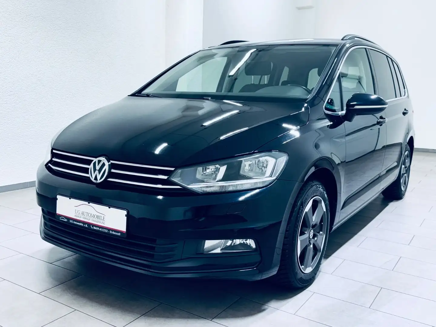 Volkswagen Touran Comfortline * 7-SITZER * NAVI * AUTOMATIK Schwarz - 1