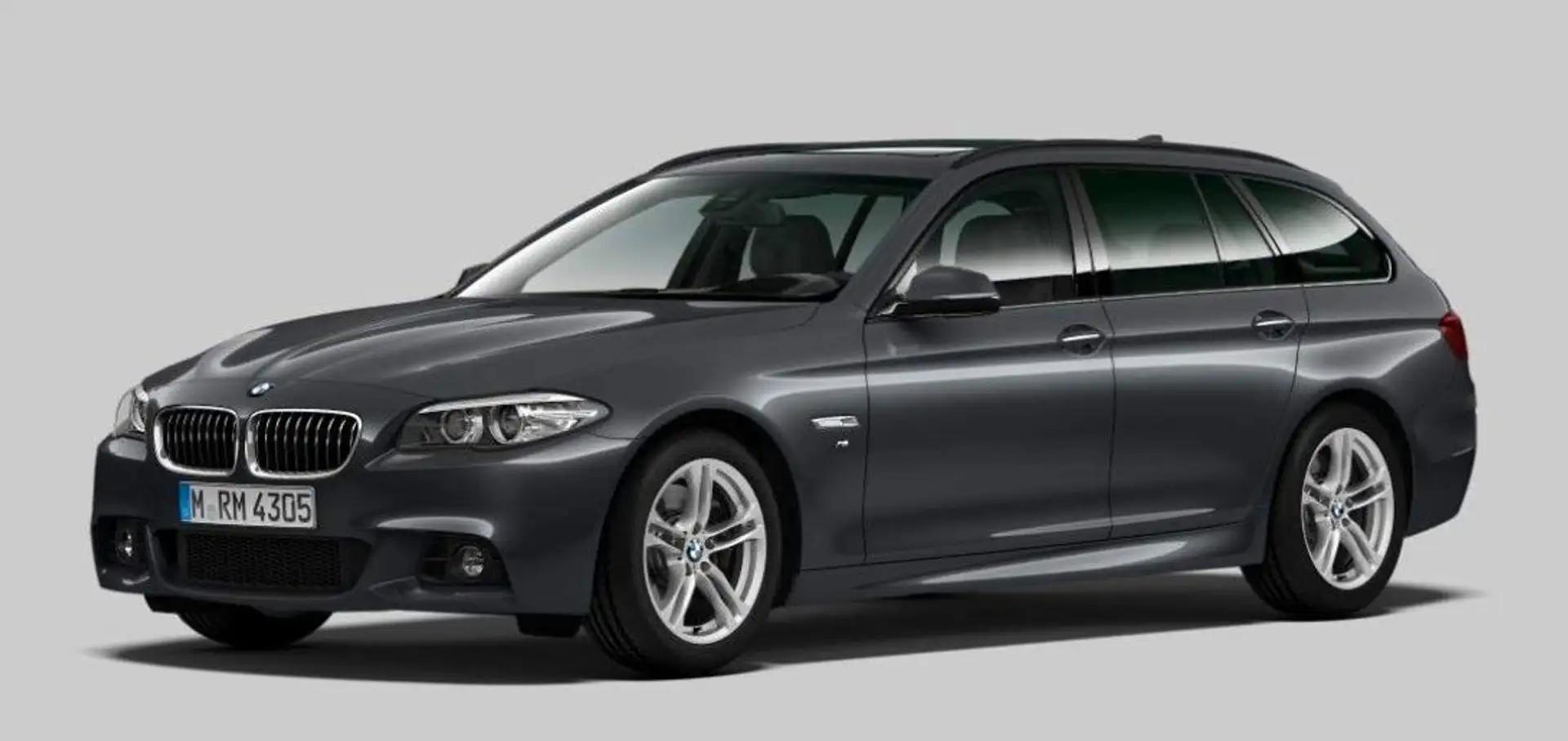 BMW 525 d xDrive M-Sport Aut/Panorama/HuD/NaviProf Gris - 1
