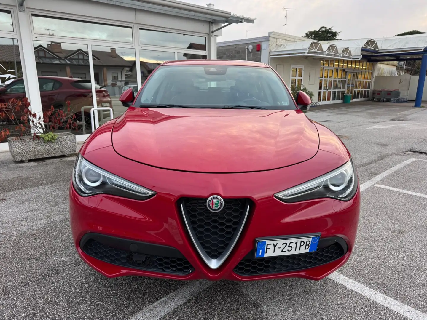 Alfa Romeo Stelvio 2.2 Turbodiesel 190 CV AT8 Q4 Super Rosso - 2