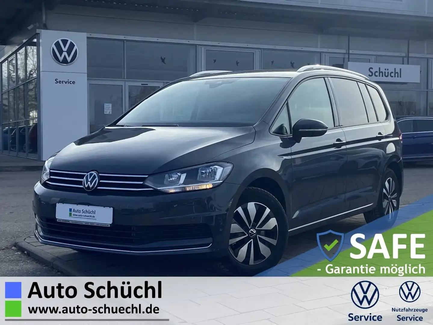Volkswagen Touran 1.5 TSI GOAL 7-SITZER APP-CONNECT+ACC+LAN Grau - 1