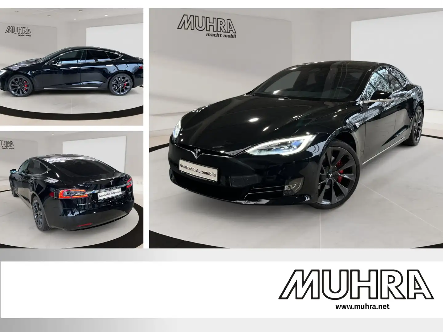 Tesla Model S 100D Luftfahrwerk Standhzg. inkl 21" WKR Keramikve Black - 1