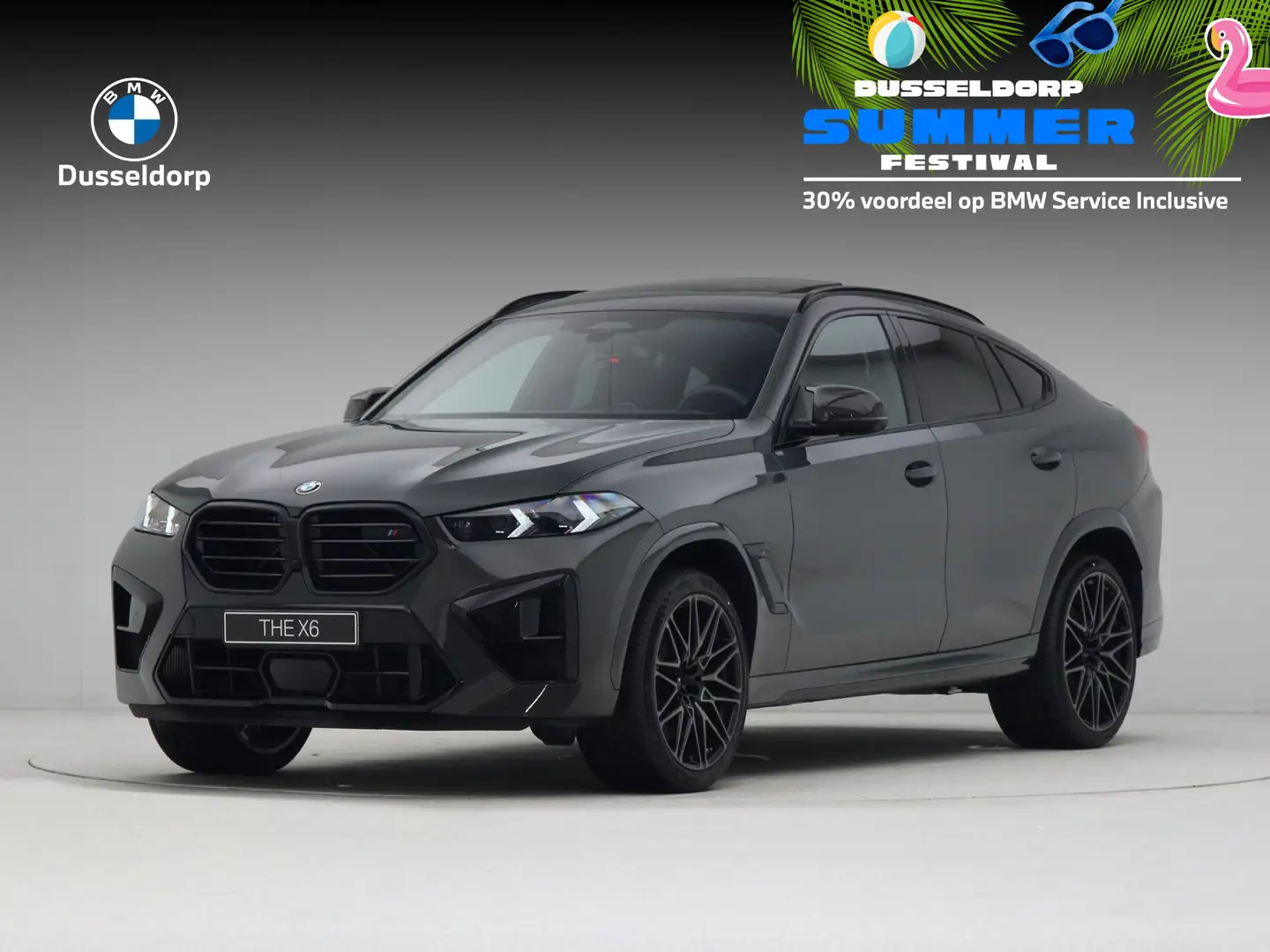 BMW X6 M X6M Competition Gris - 1