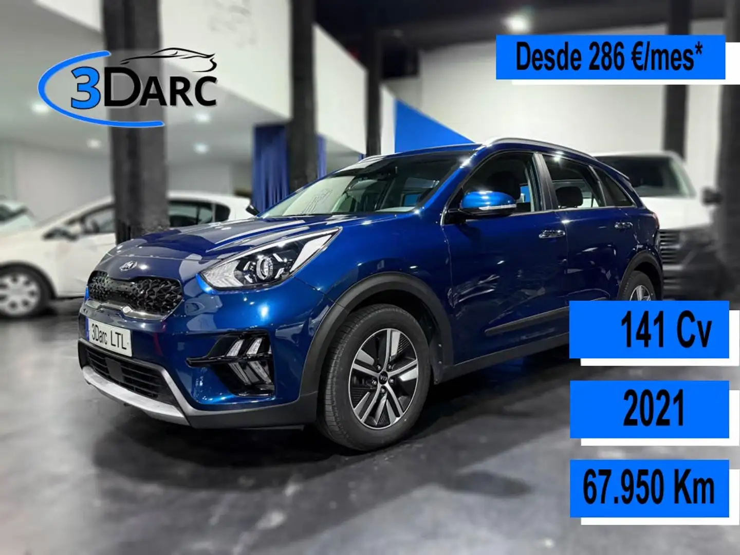 Kia Niro 1.6 HEV Drive Azul - 1