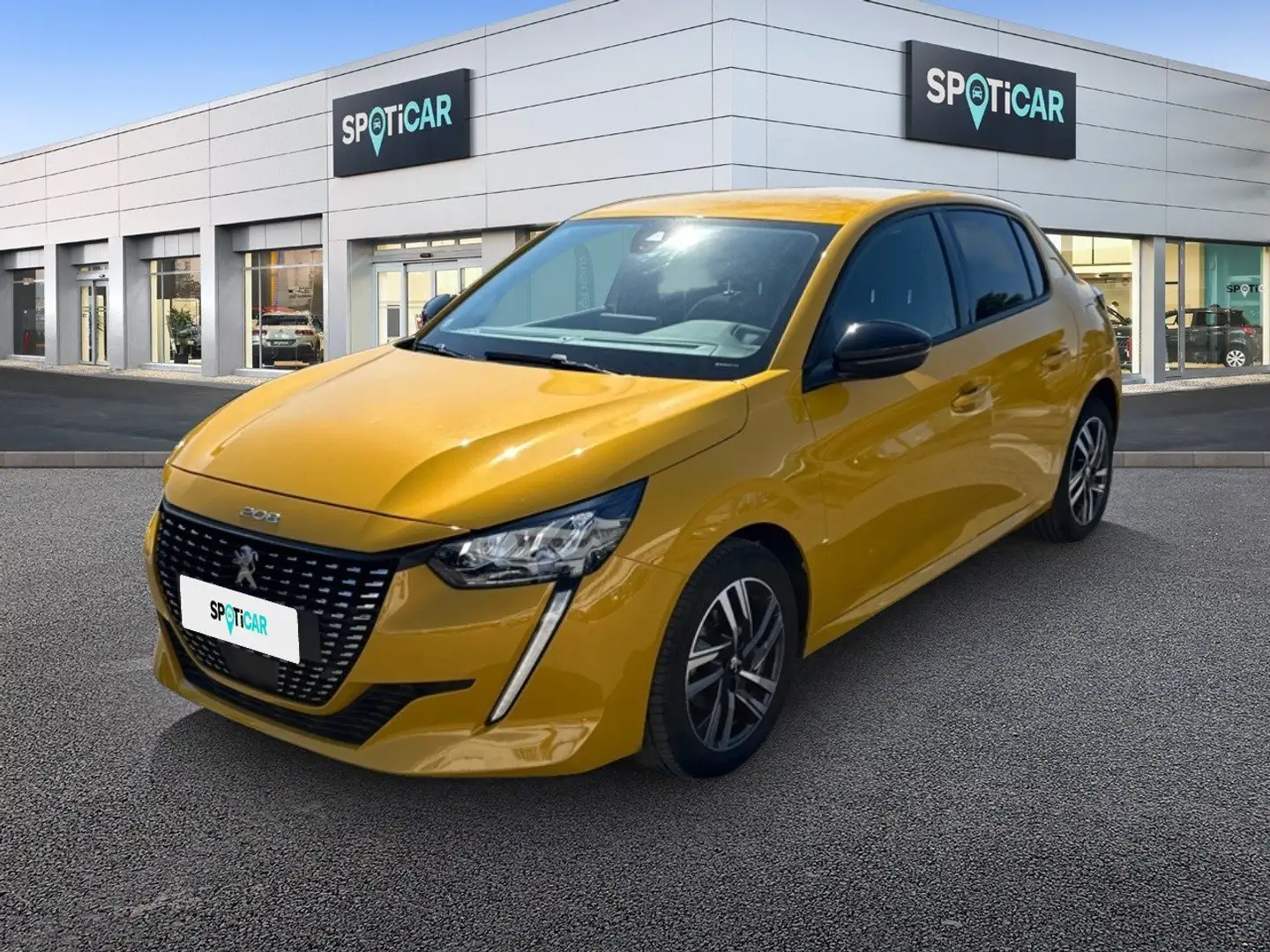 Peugeot 208 Allure Pack PureTech 75 S/S Giallo - 1