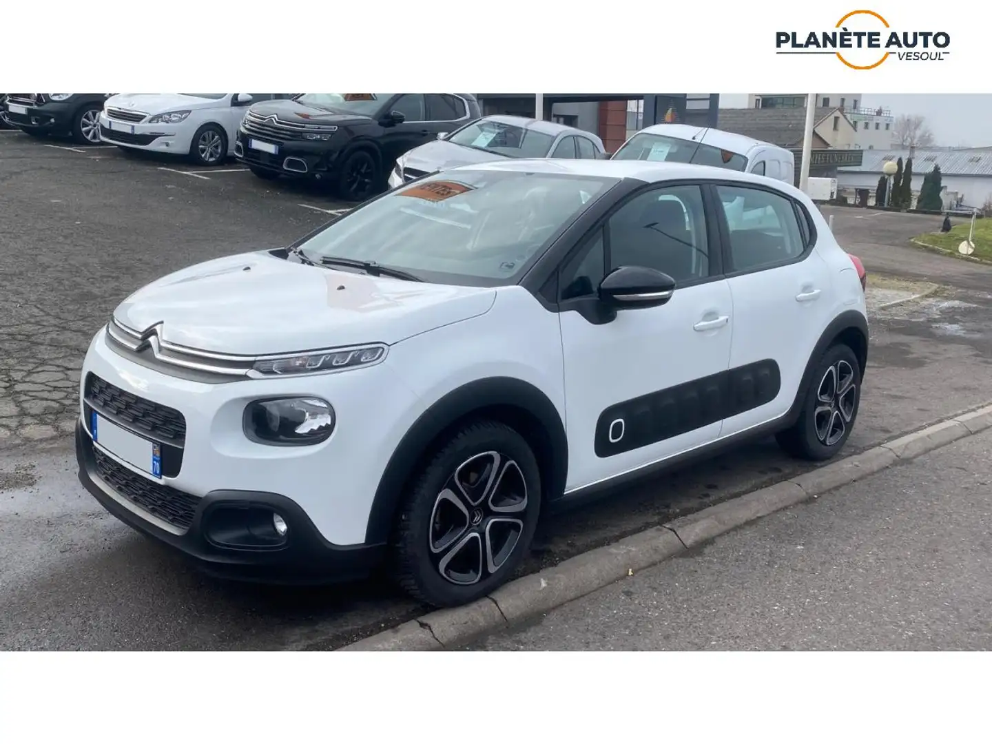 Citroen C3 1.6 BlueHDi - 75 S\u0026S  2017 BERLINE SHINE - 1E Weiß - 1