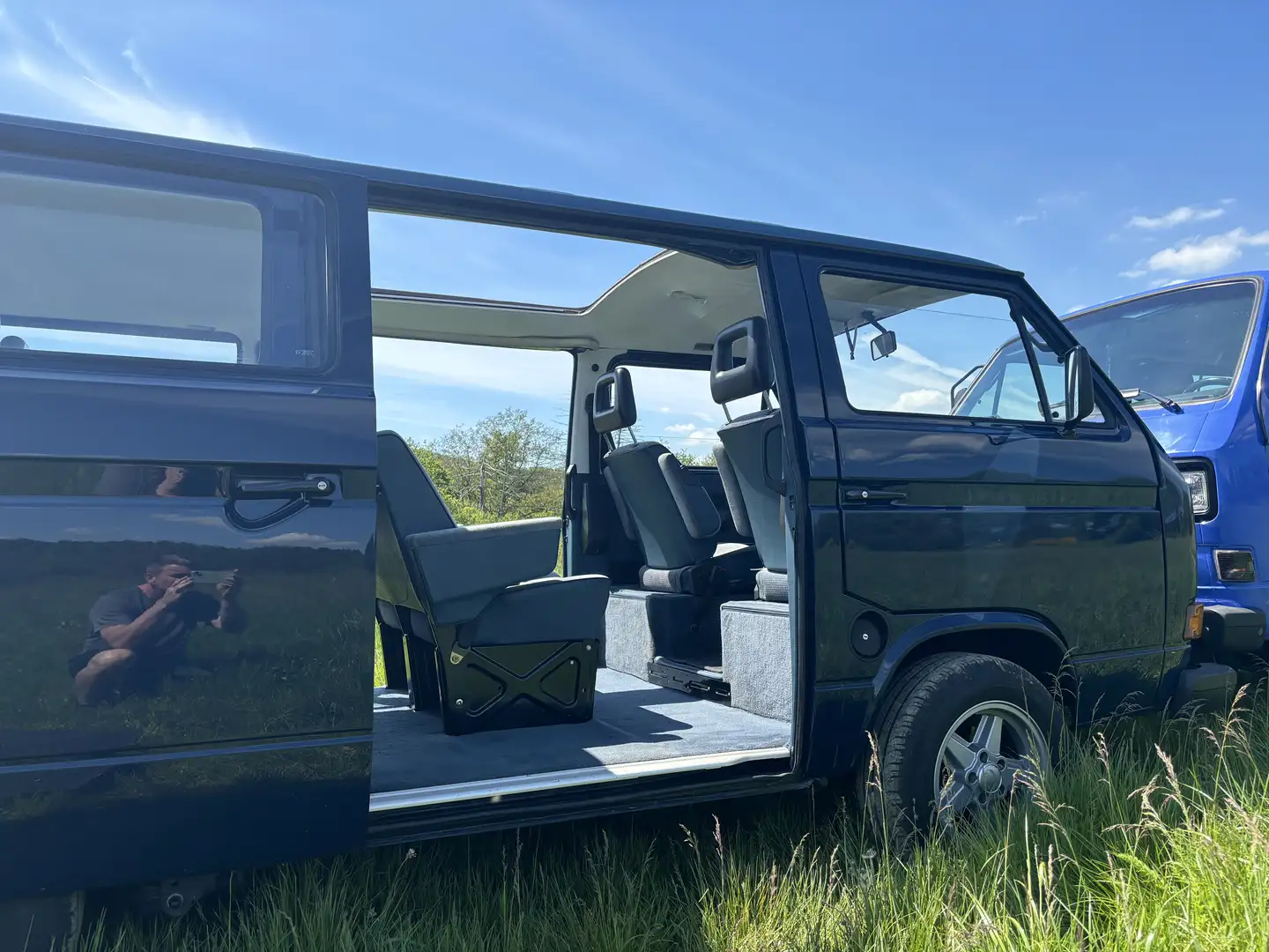 Volkswagen T3 Doppel Schiebetür + Stahlschiebedach - 2