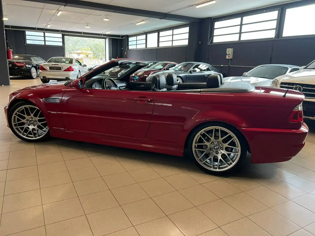 BMW M3 Cabrio 3.2 343CV MANUALE ! ROSSA ORIGINALE ! CERCHI CSL ! SPETTACOLARE !, foto 6