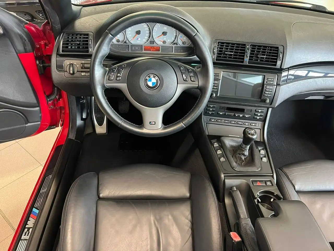 BMW M3 Cabrio 3.2 343CV MANUALE ! ROSSA ORIGINALE ! CERCHI CSL ! SPETTACOLARE !, foto 9