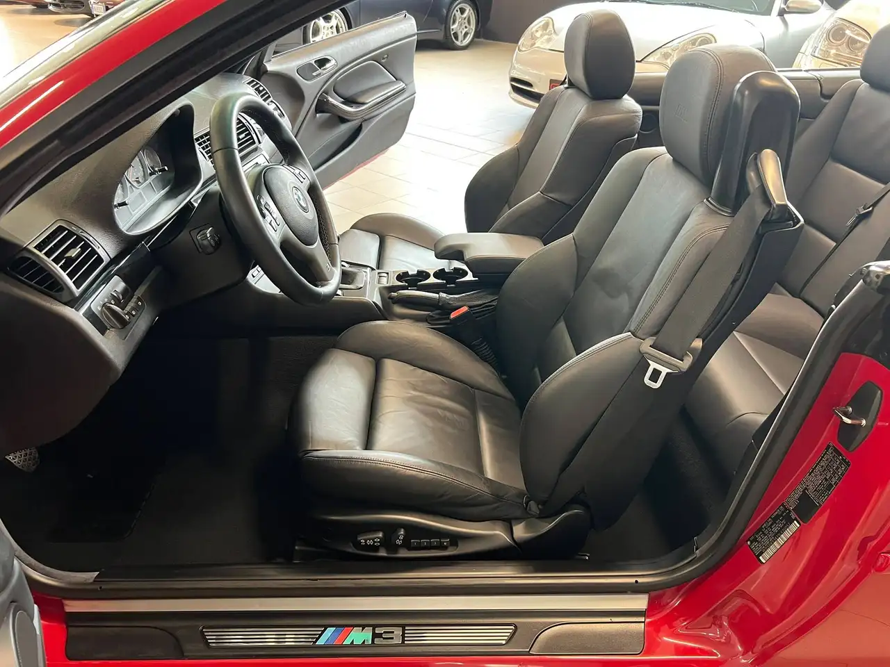 BMW M3 Cabrio 3.2 343CV MANUALE ! ROSSA ORIGINALE ! CERCHI CSL ! SPETTACOLARE !, foto 10
