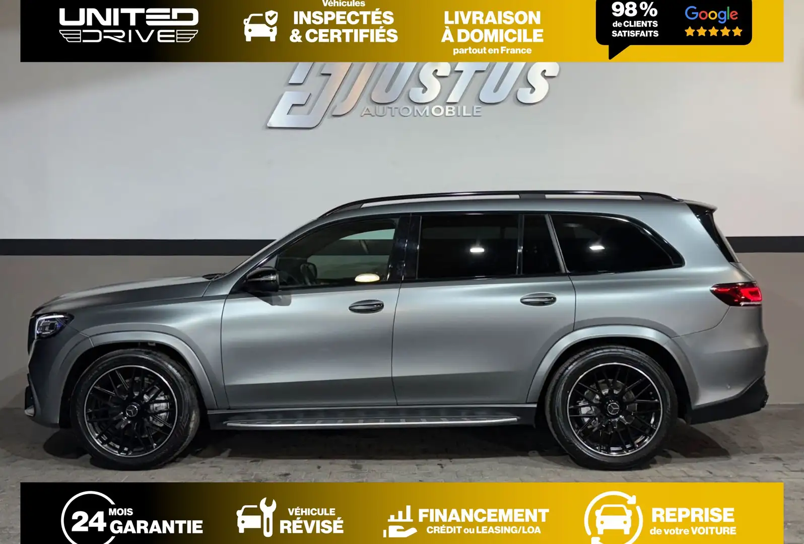 Mercedes-Benz GLS 450 9G-Tronic 4Matic 367CV Grau - 2