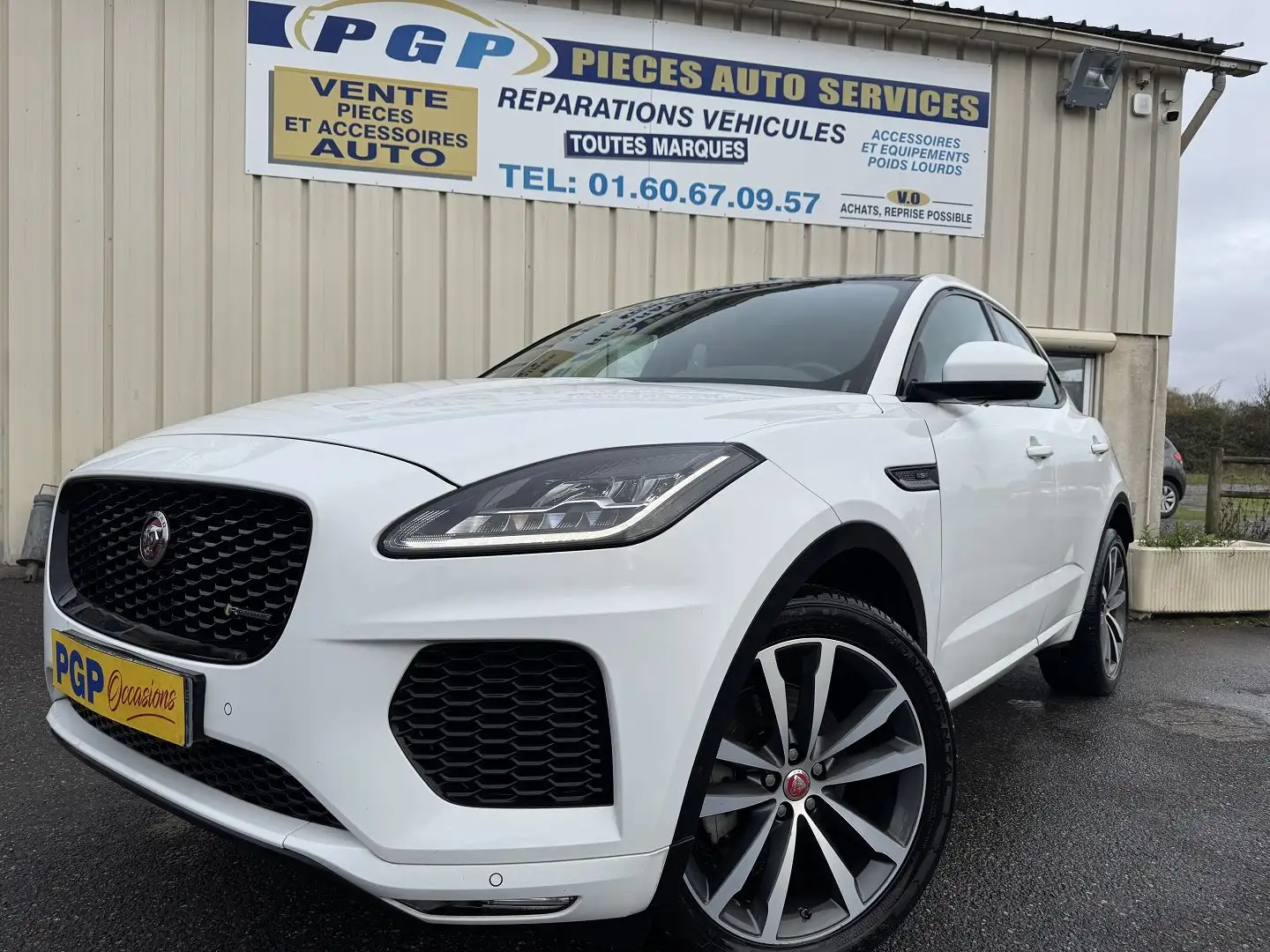 Jaguar E-Pace 2.0D 150CH R-DYNAMIC AWD BVA9 Blanc - 1