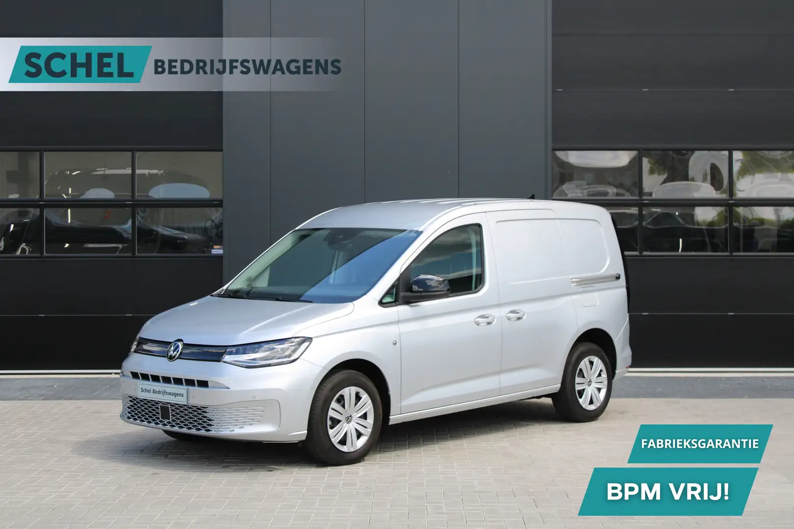 Volkswagen Caddy Cargo 2.0 TDI 122pk DSG7 - 2x Schuifdeur - Adaptiv Zilver - 1