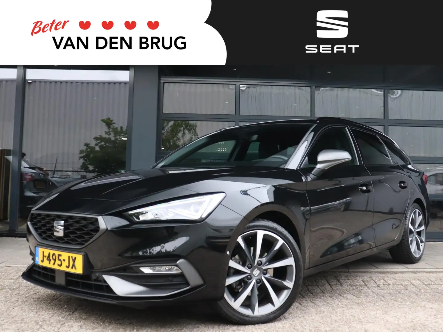 SEAT Leon Sportstourer 1.5 TSI 150pk FR Launch Edition | Tre Zwart - 1