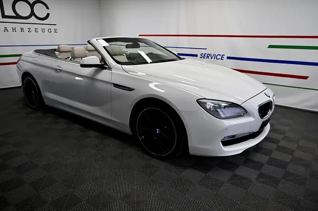 BMW 640 i Cabrio 235 kW (320 PS), Autom. 8-Gang, Heckan...