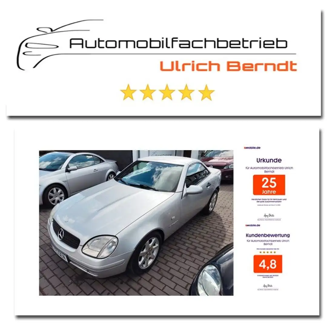 Mercedes-Benz SLK 230 KOMPRESSOR Original Inspektion / TÜV neu Plateado - 1