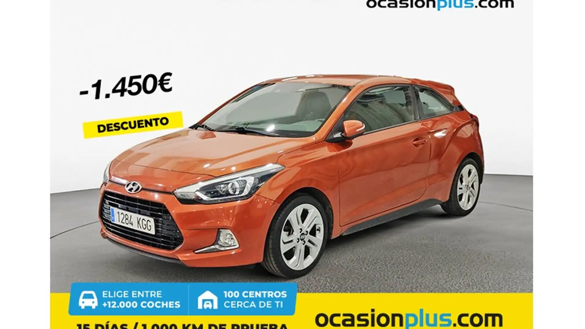 Hyundai i20 Coupé 1.0 TGDI BD Tecno 120 Naranja - 1
