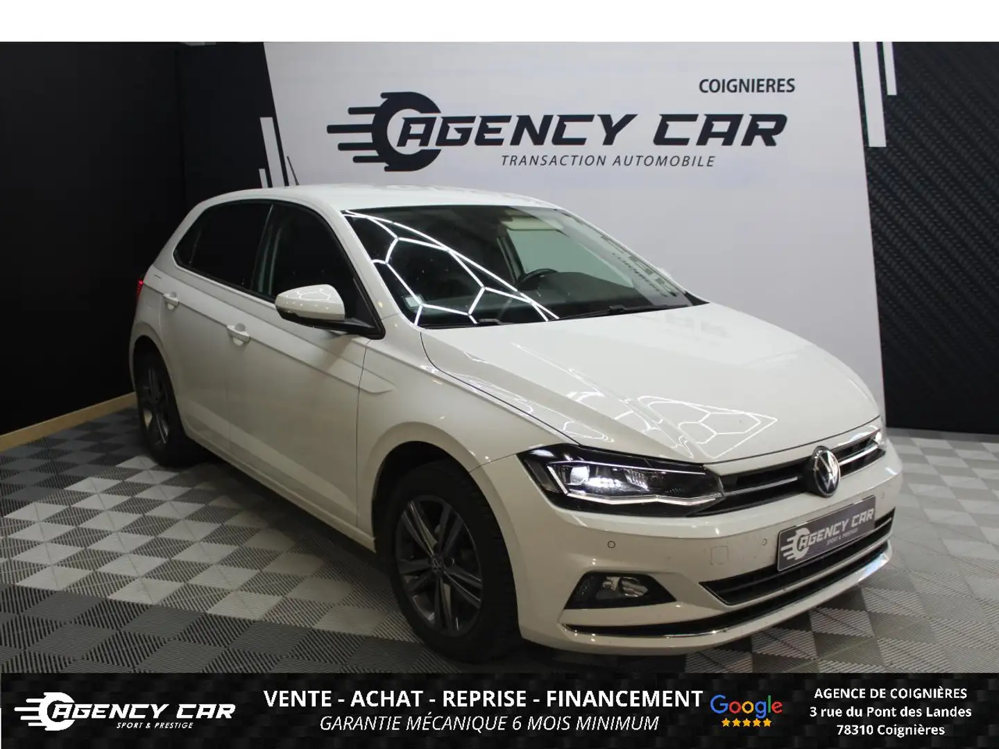 Volkswagen Polo Polo Carat - Suivi complet - Apple CarPlay - Rien à prévoir Weiß - 1