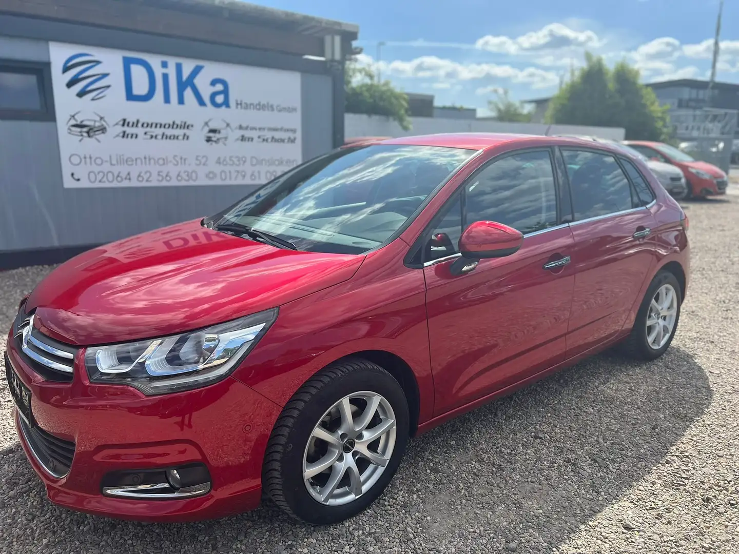 Citroen C4 Citroën C4 Lim. Shine *Autom*NAVI*VOLLLEDER*Mas Rot - 2