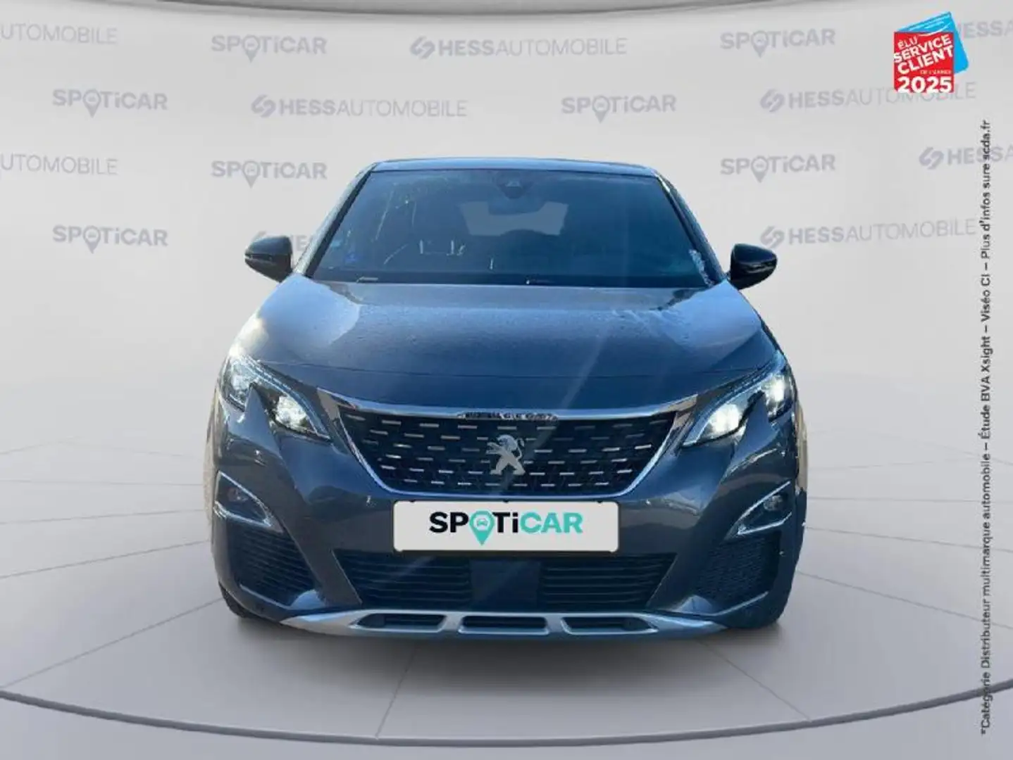 Peugeot 3008 1.2 PureTech 130ch E6.c GT Line S/S GPS Camera Car Gris - 2