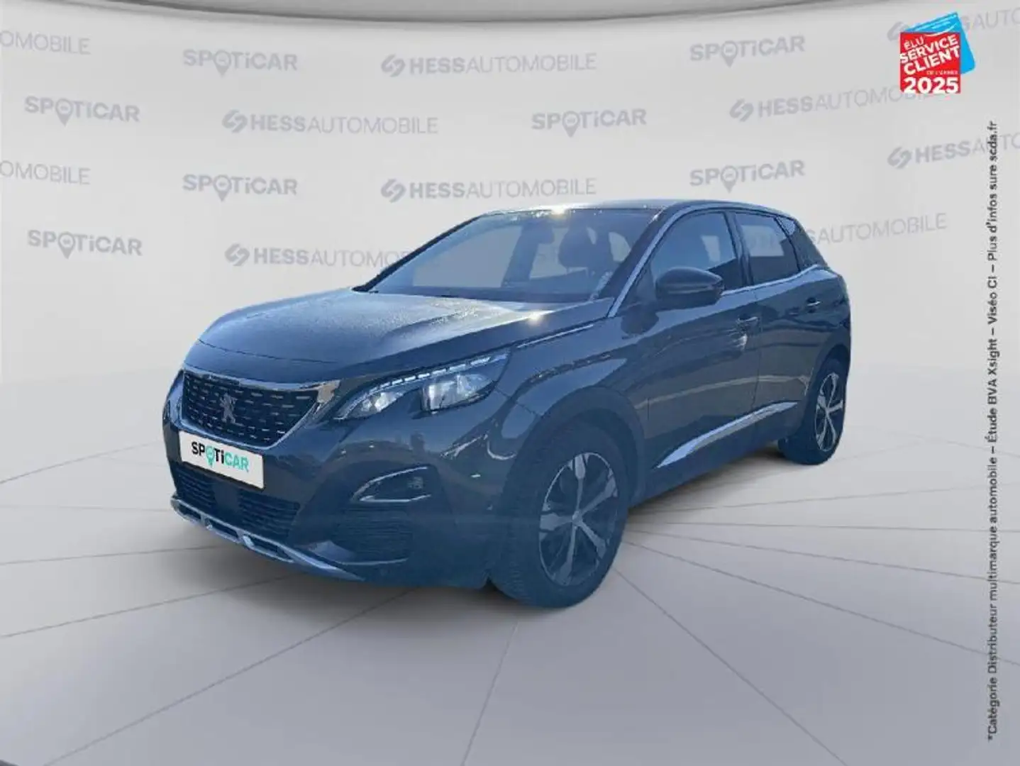 Peugeot 3008 1.2 PureTech 130ch E6.c GT Line S/S GPS Camera Car Gris - 1