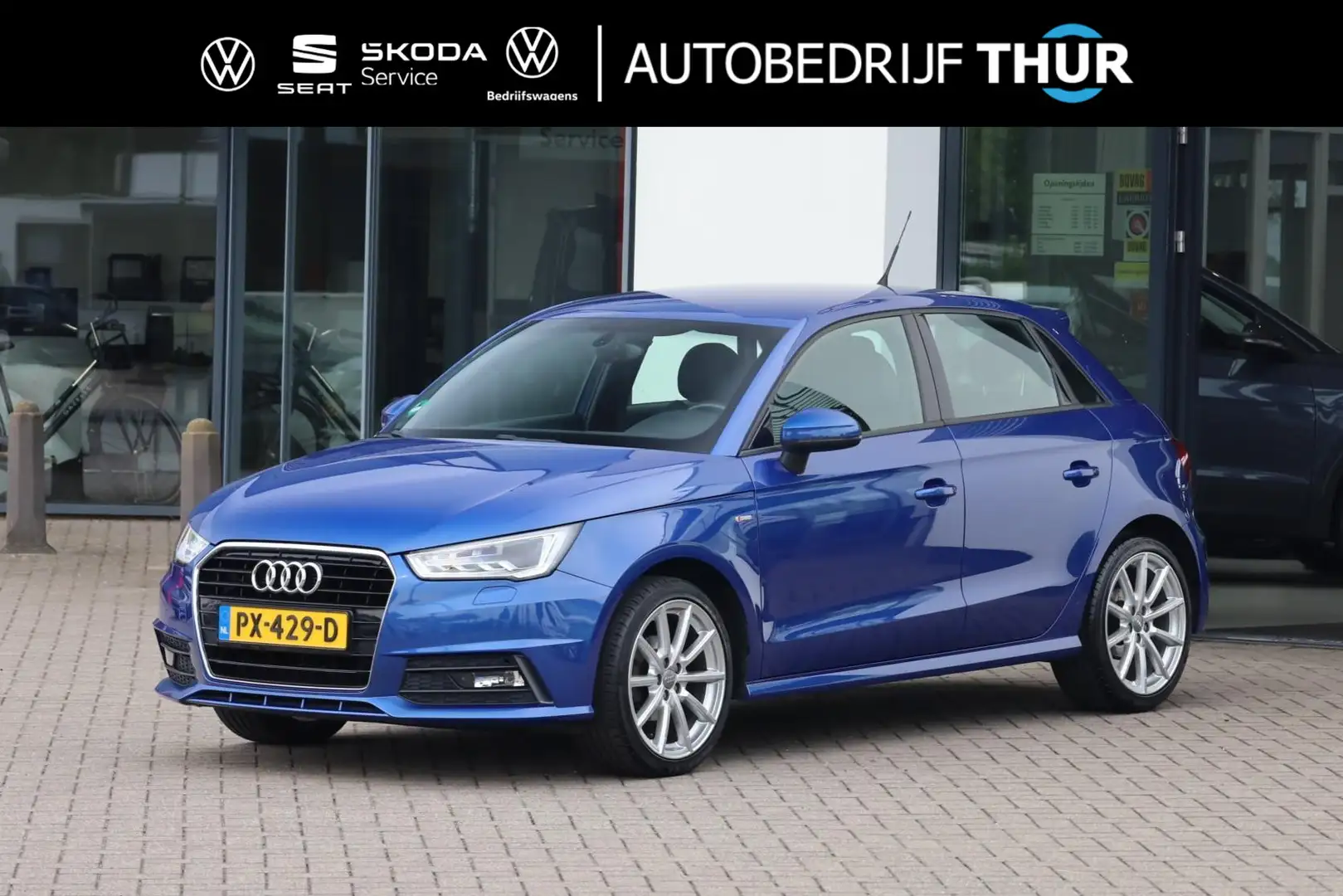 Audi A1 Sportback 1.0 TFSI Sport S line Edition 70KW-95PK, Blau - 1