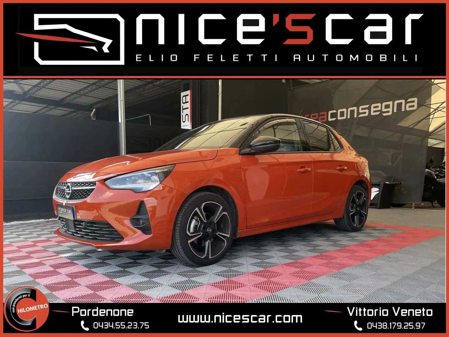 Opel Corsa Corsa 1.5 D 100 CV Edition Arancione - 1