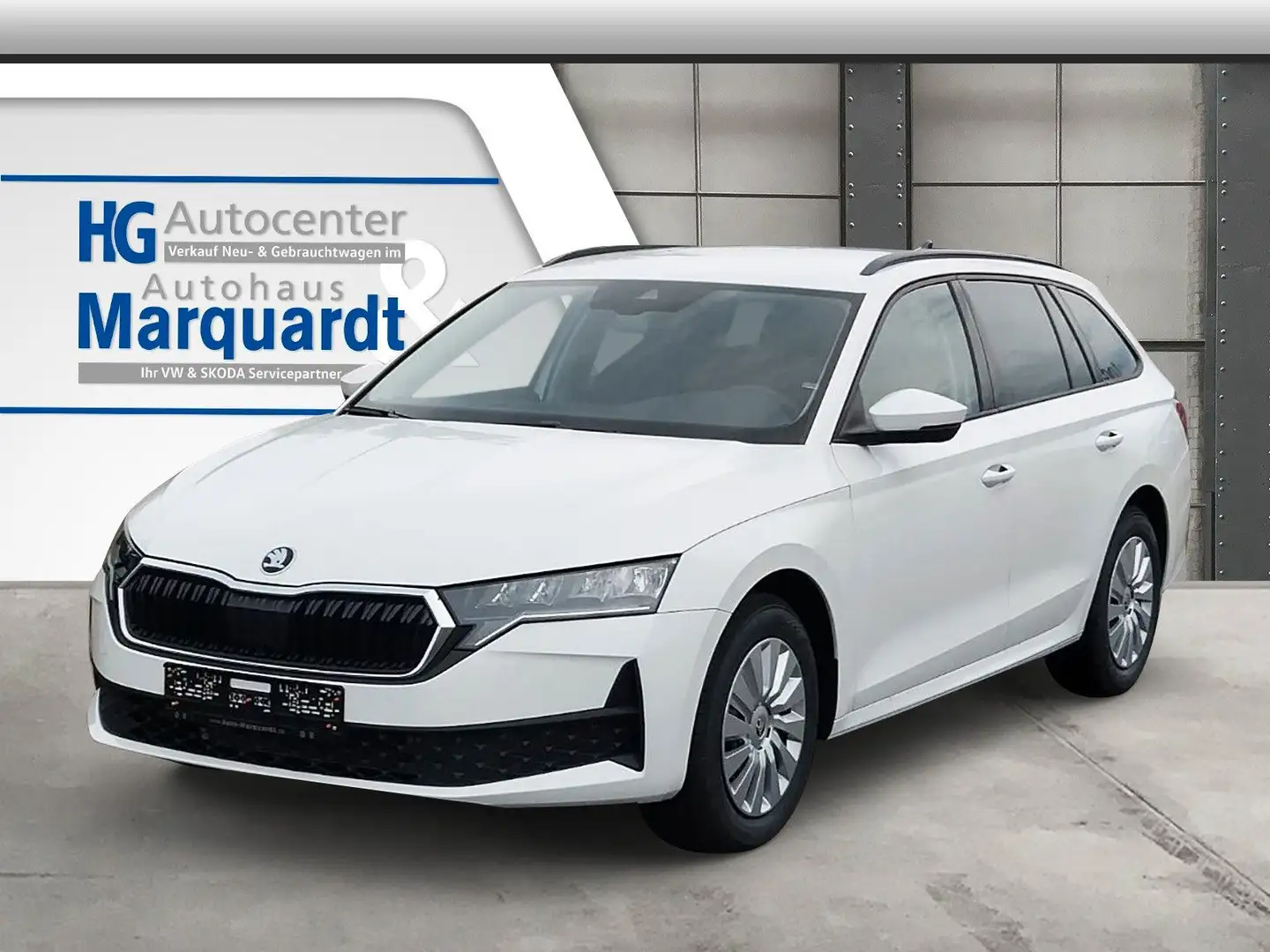 Skoda Octavia 1.5 TSI Kombi  DSG AHK GRA Sithzg. PDC Weiß - 1