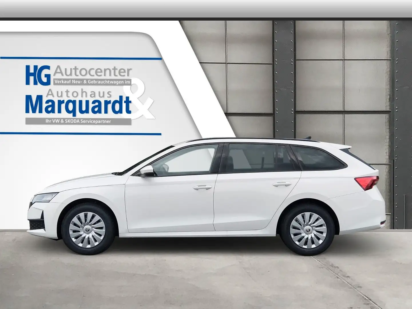 Skoda Octavia 1.5 TSI Kombi  DSG AHK GRA Sithzg. PDC Weiß - 2