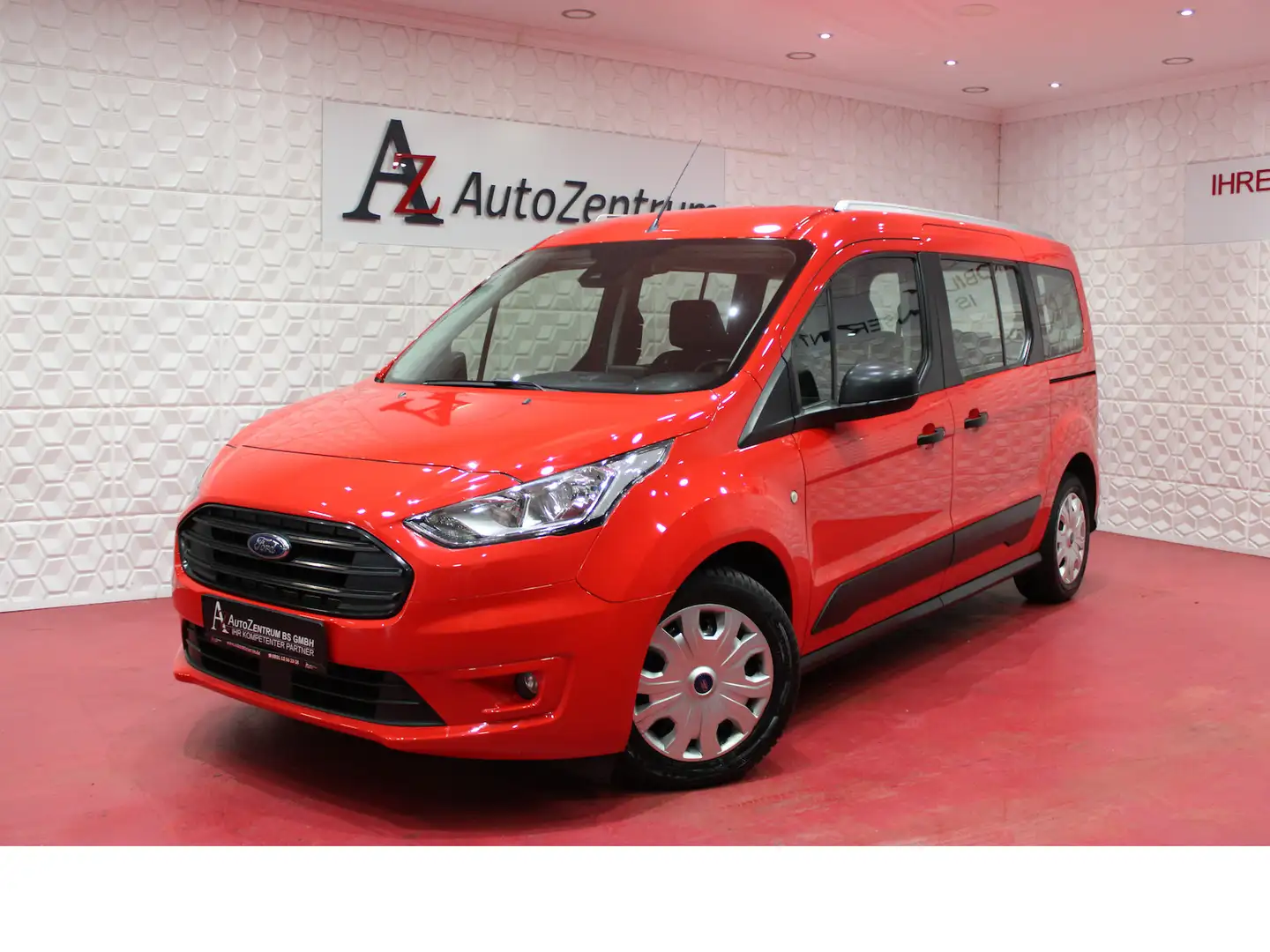 Ford Transit Connect 1.5 TDCi Lang *NAVI*CAM*7xSitz* Rouge - 1