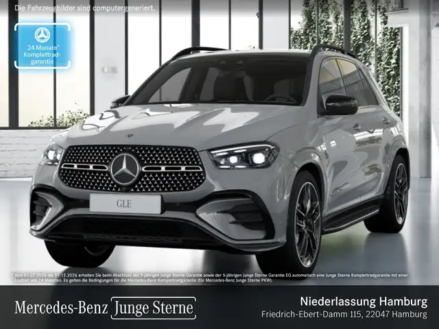 Mercedes-Benz GLE 400 e 4M AMG+NIGHT+PANO+360+AHK+MULTIBEAM+HUD