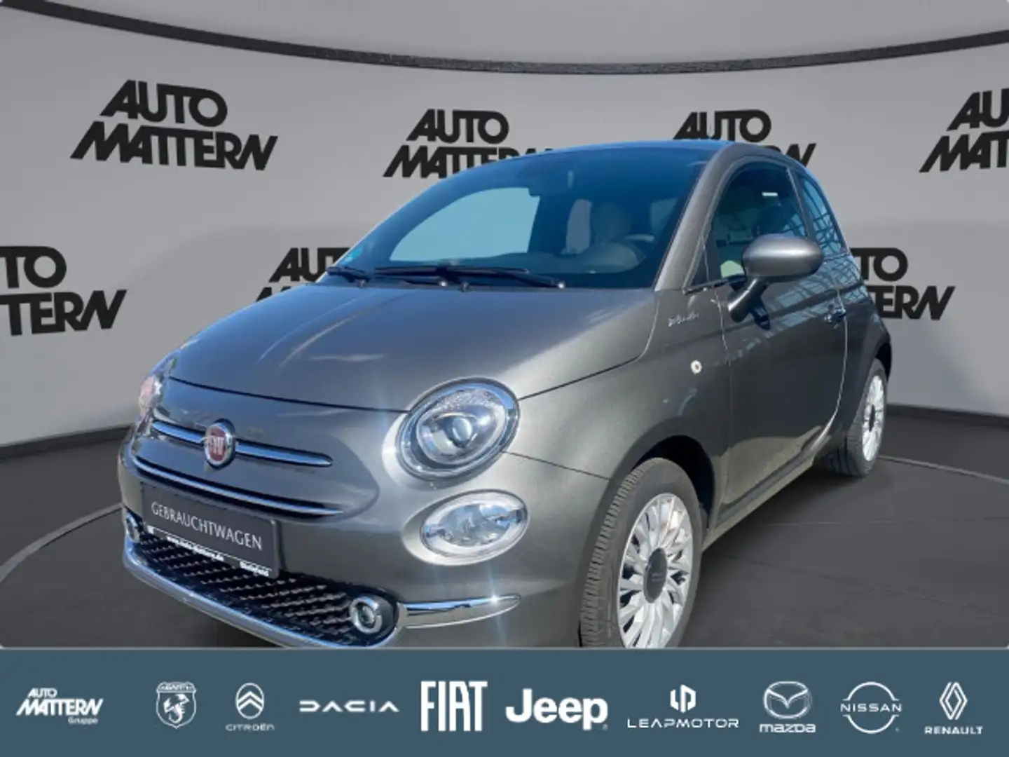Fiat 500 1.0 Mild Hybrid Dolcevita Gris - 1