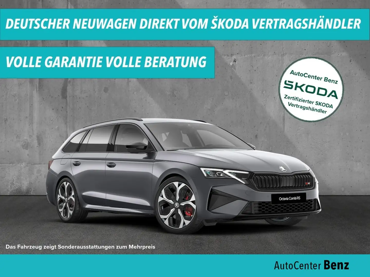 Skoda Octavia Combi 2.0 TSI RS MATRIX*AHK*R.KAM*pACC*VC* Klima Grau - 1