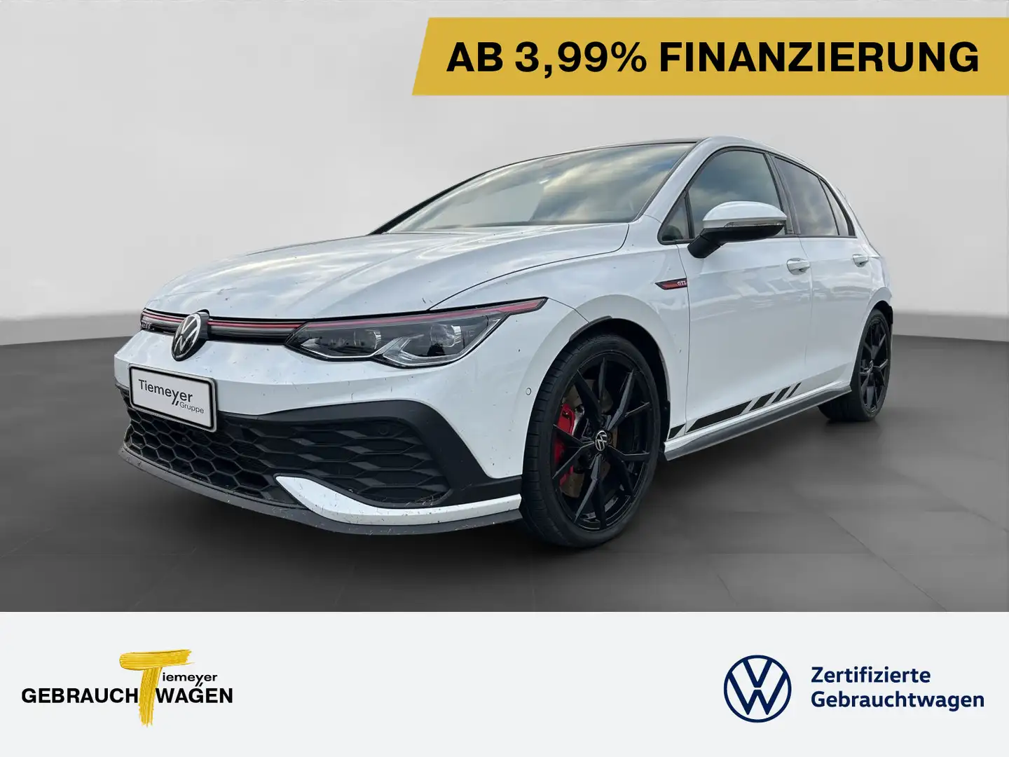 Volkswagen Golf GTI CLUBSPORT LM19 PANO HARMAN MATRIX DCC Weiß - 1