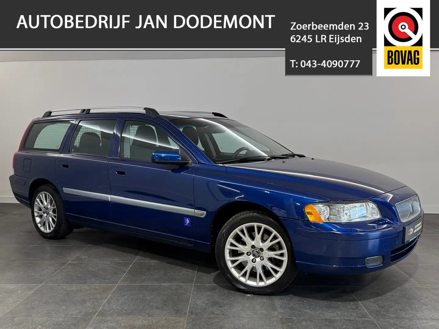 Volvo V70 2.5 T AUTomaat Ocean Race youngtimer regeling Modrá - 1