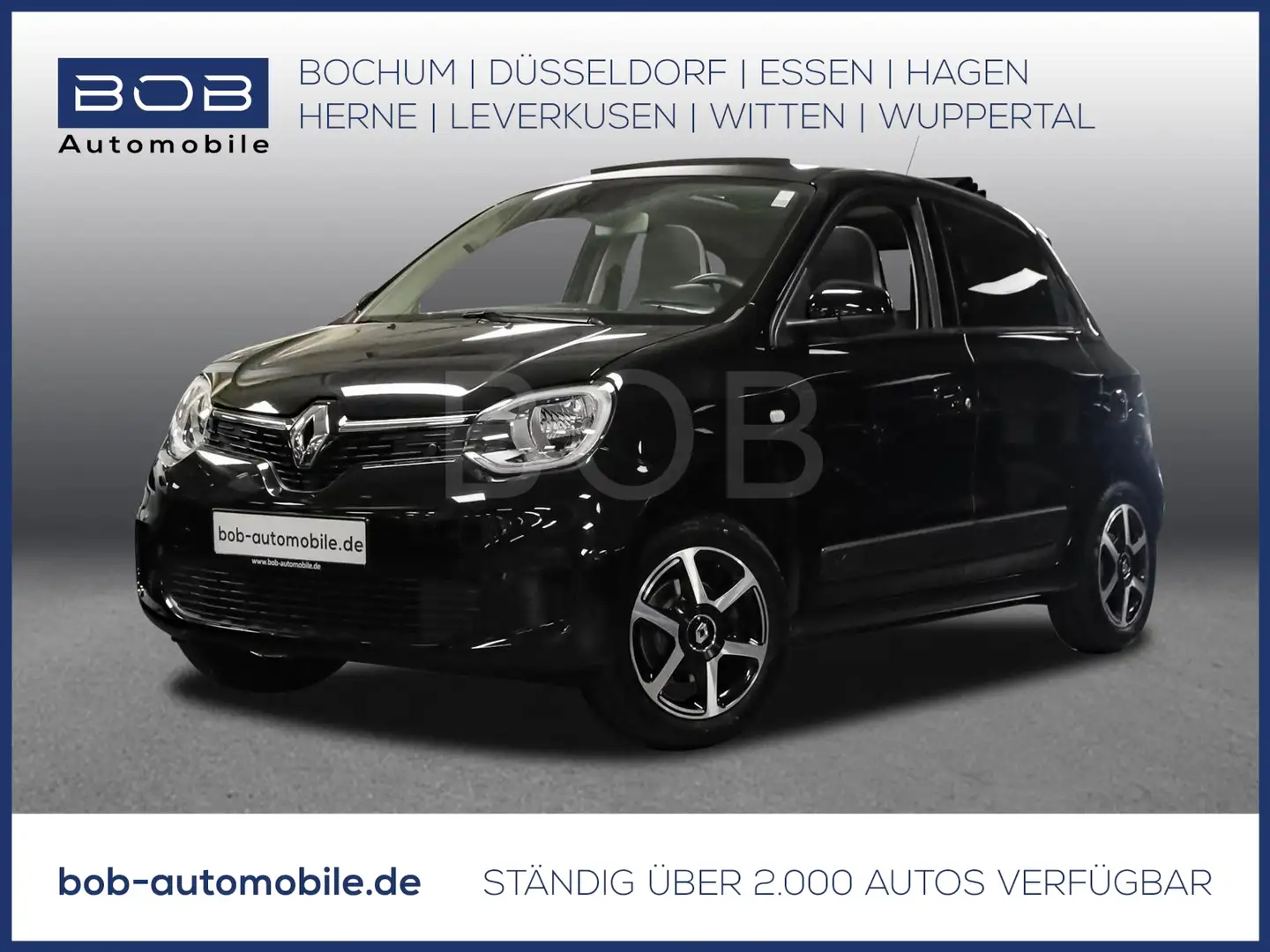 Renault Twingo LIMITED SCe 75 EL.FALTDACH CARPLAY AA PDC Noir - 1
