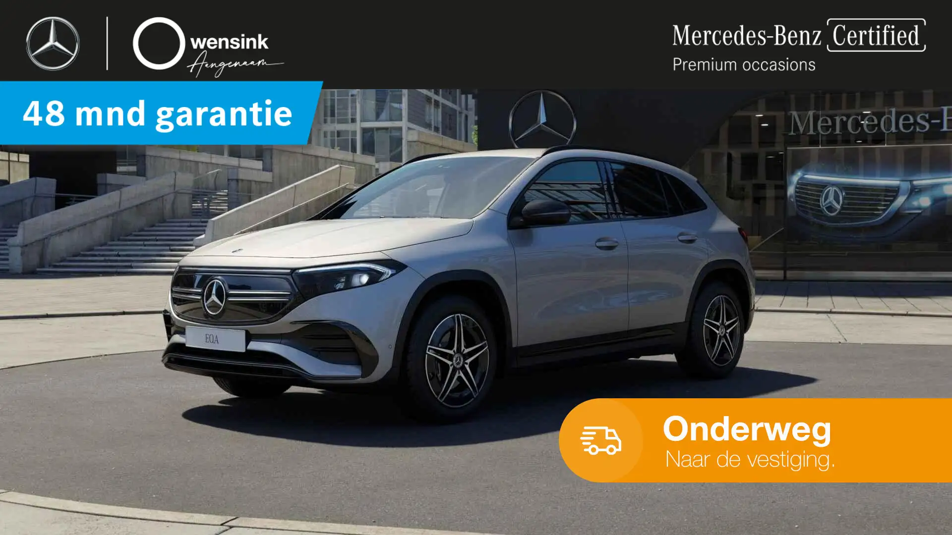 Mercedes-Benz EQA 250 AMG 67 kWh | Sfeerverlichting | Widescreen | Getin Silber - 1