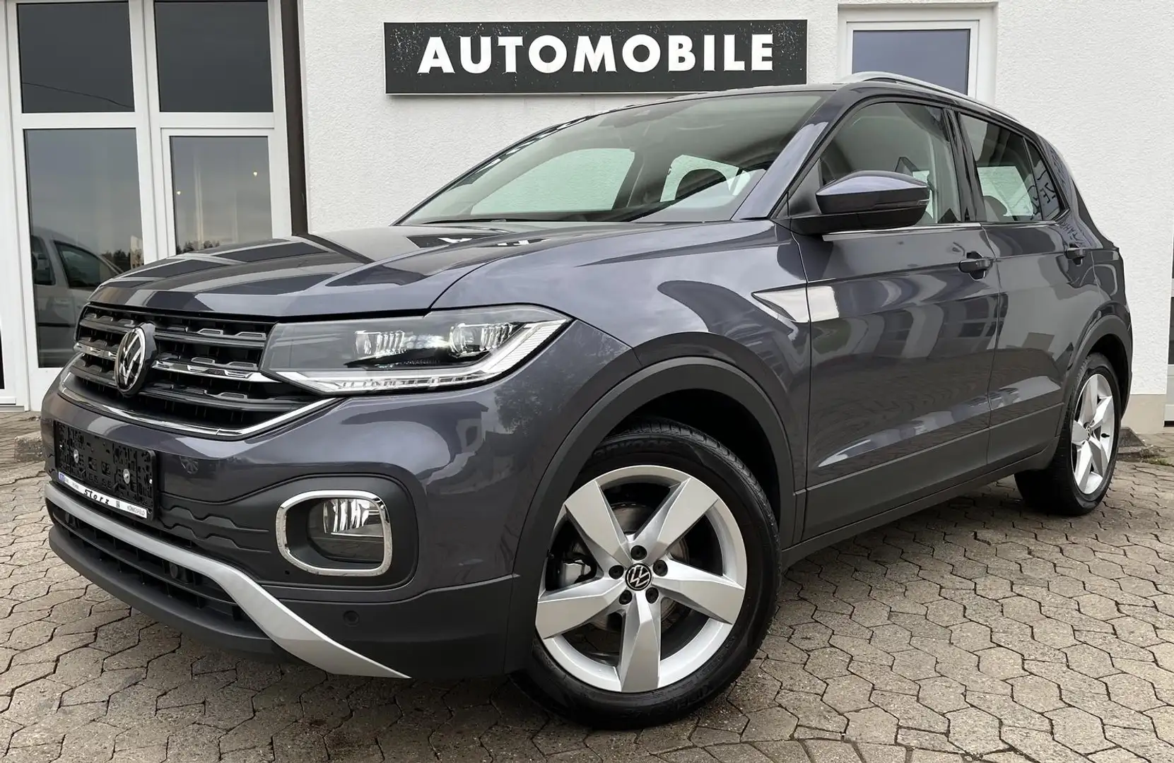 Volkswagen T-Cross Style 1.0 TSI LED KLIMA ALU DAB SHZG Grau - 1