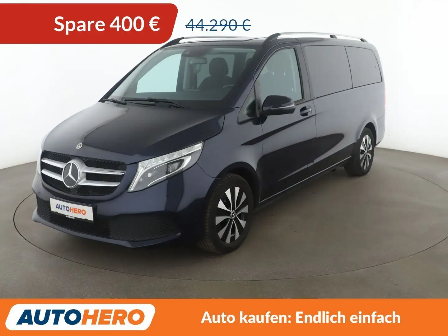 Mercedes-Benz V 250 V 250 d EDITION lang Aut.*NAV*LED*TEMPO*PDC*SHZ Bleu - 1