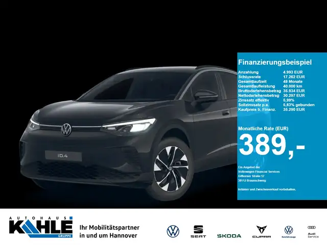Volkswagen ID.4 MOVE MOVE SHZ Klima Navi LED RFK PDC DAB+