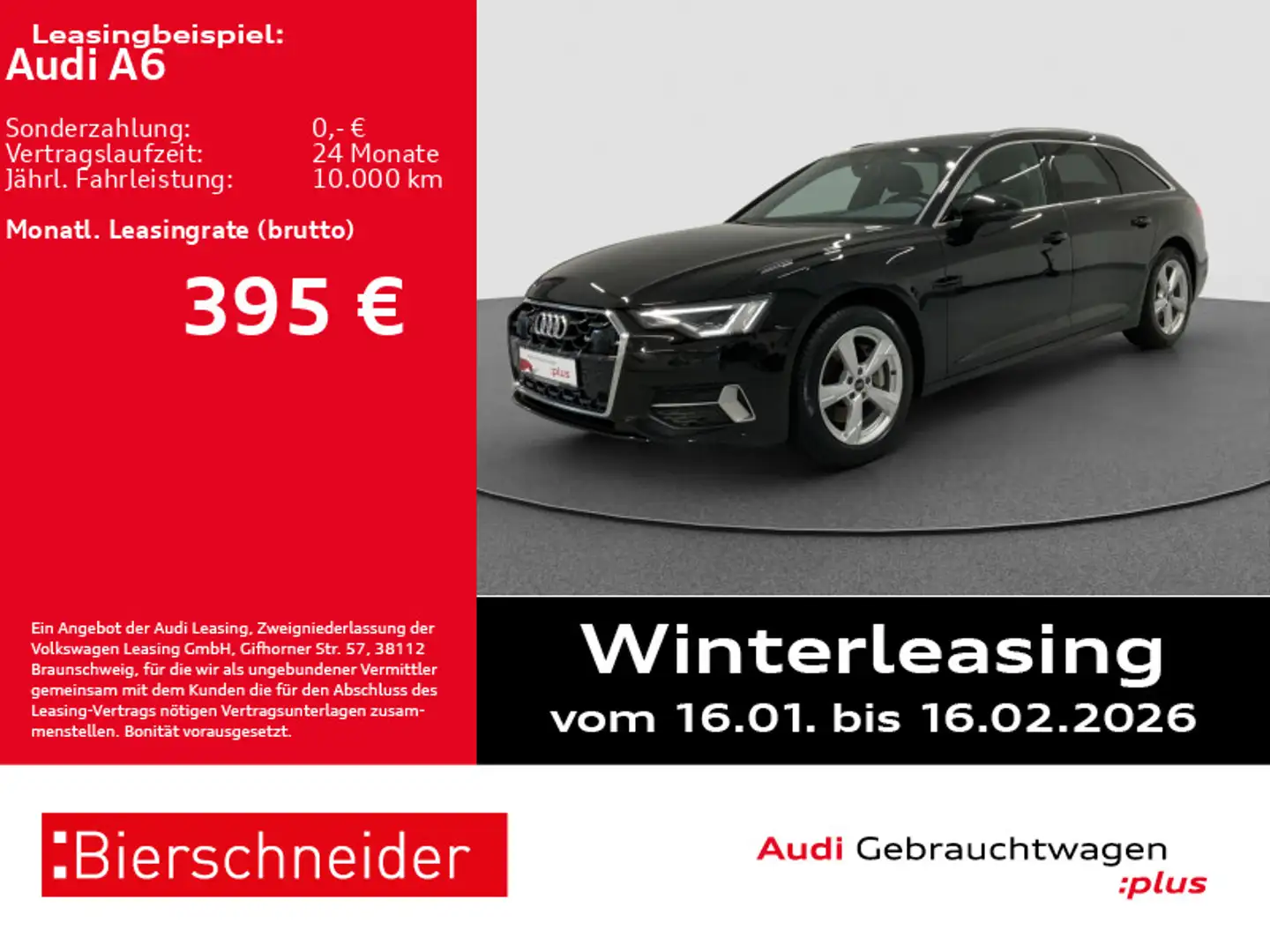 Audi A6 Av 45 TFSI qu advanced AHK MATRIX PANO CAM AC Schwarz - 1