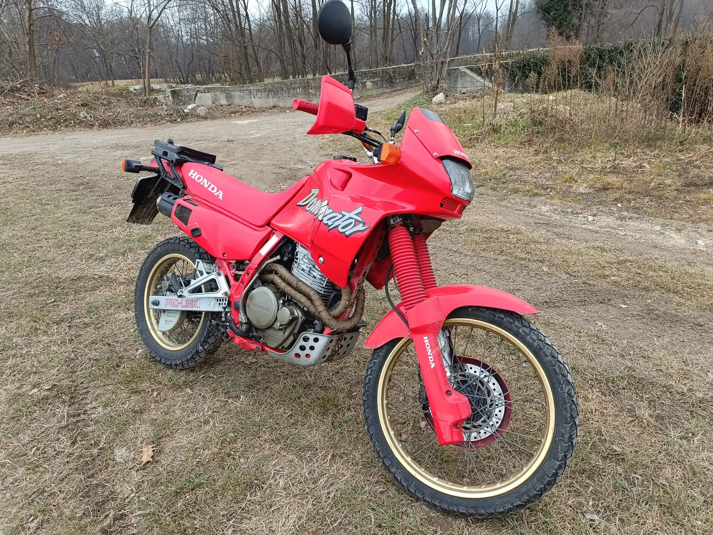 Honda NX 650 Rojo - 2