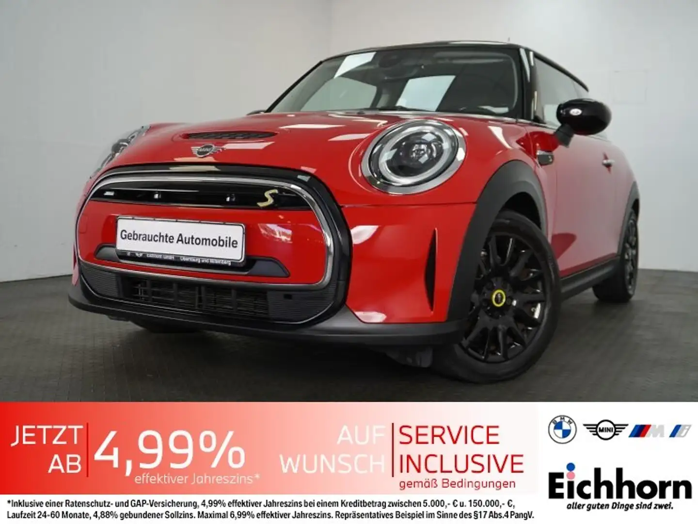 MINI Cooper SE 3-Türer *SPORTSITZE.NAVI.PDC.LED-SW* Rouge - 1