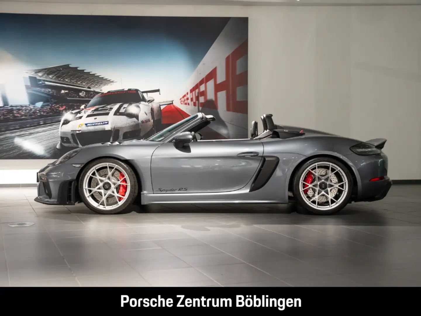 Porsche 718 Spyder RS Sportabgasanlage Liftsystem-VA LED Grau - 2