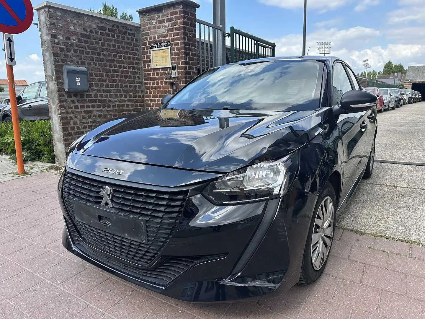 Peugeot 208 1.2I MET 56DKM EDITION LIKE HANDELAARS & EXPORT Zwart - 1