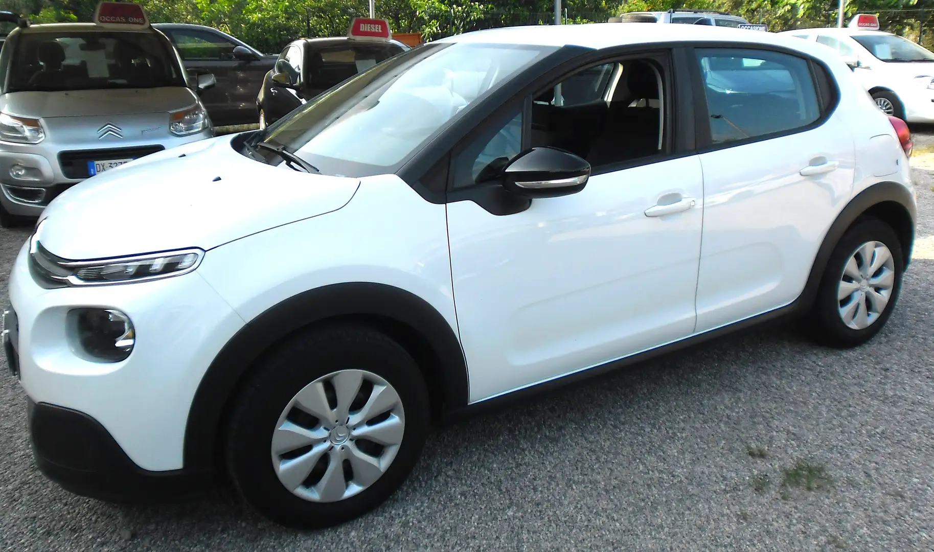 Citroen C3 C3 1.2 puretech 82cv 53000 KM Weiß - 2