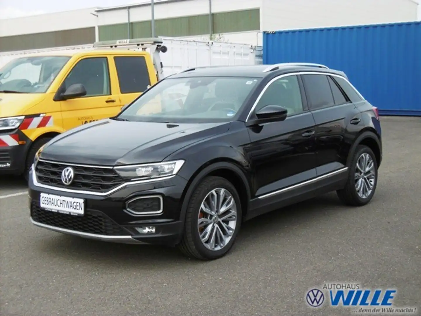 Volkswagen T-Roc 2.0 TSI 4Motion Sport Klima Navi Einparkhilfe Schwarz - 1