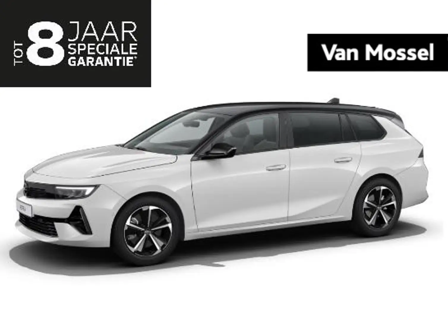 Opel Astra Sports Tourer 1.2 Turbo GS || 130PK || 8 JAAR GARA Wit - 1