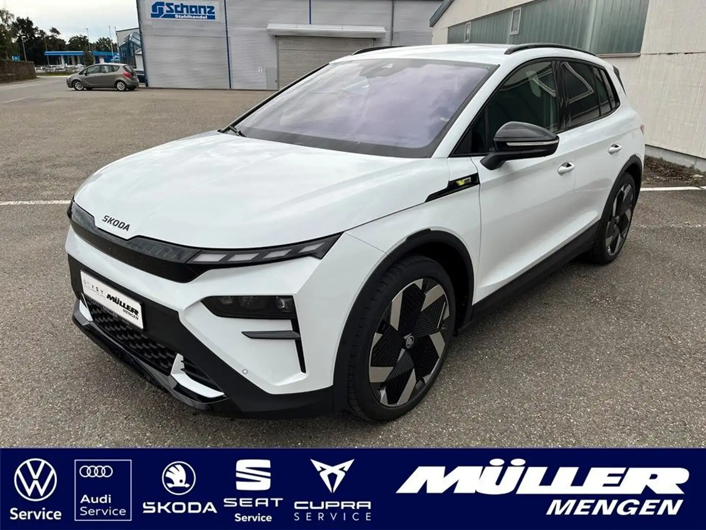 Skoda Elroq RS 84kWh Batterie Maxx|AHK|21 Zoll|Winter Blanc - 1