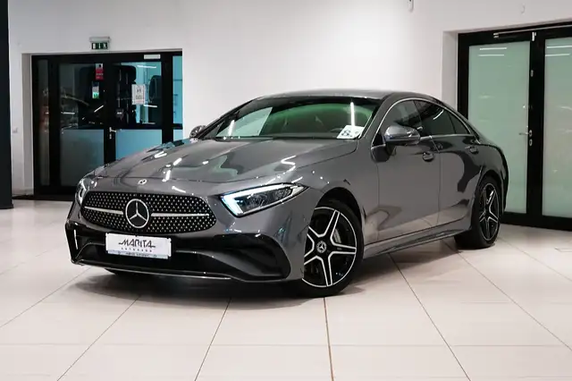 Mercedes-Benz CLS 300 d|AMG|DISTR|SCHIEBEDACH|MEMO|360°|BURMES|